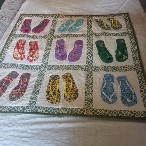Handmade Other - Hanging Flip Flip quilt